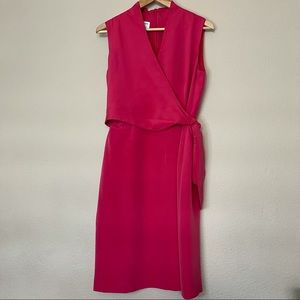 JONES NEW YORK Silk Wrap Dress